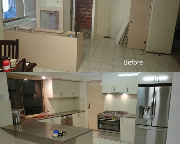 Mellowship kitchen before after2